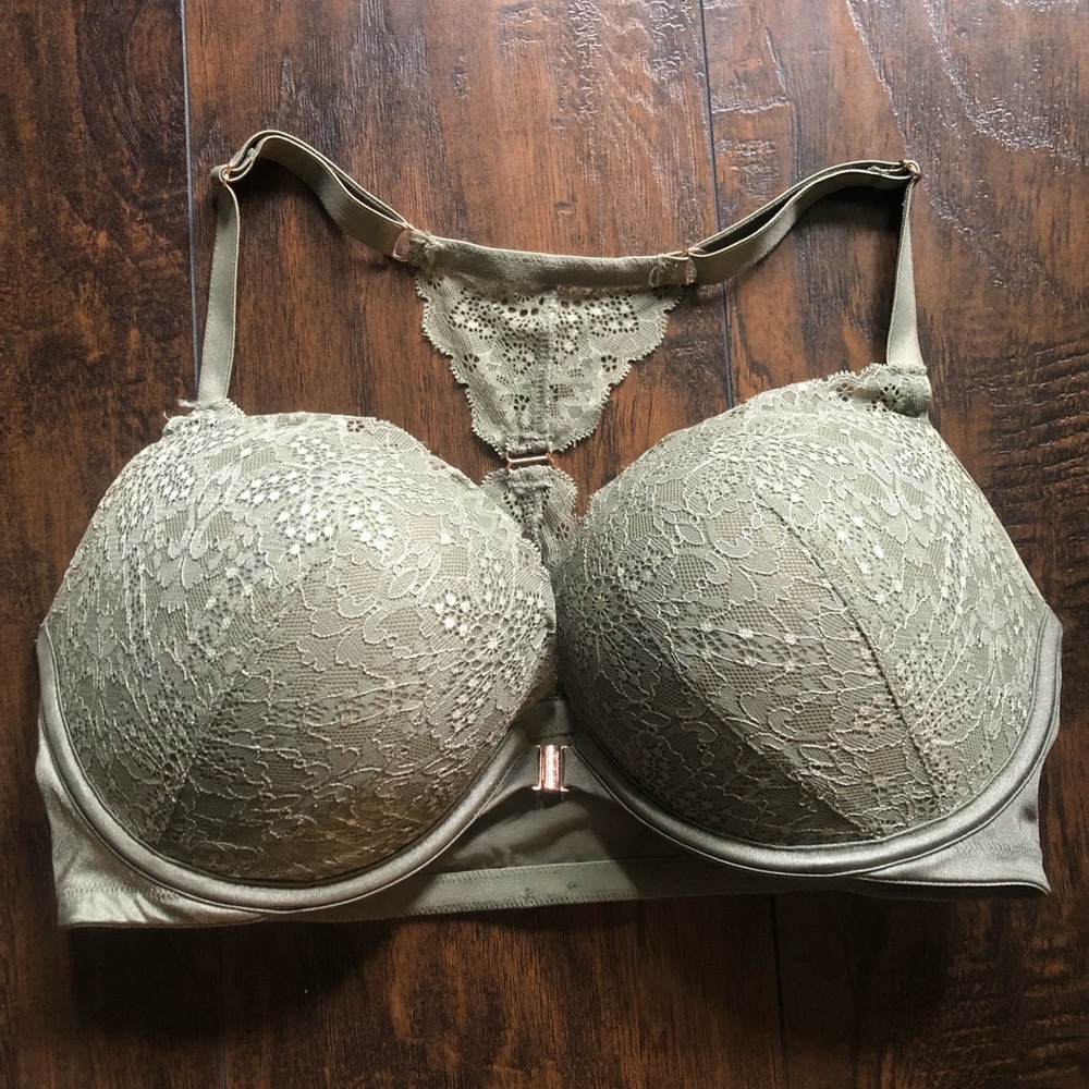 Victoria Secret PINK Date Push-Up Racerback 36DD